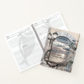 Klassiek Italiaans Nautisch Vis Recept Notitieboek (Binnen)