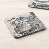 Klassiek Italiaans Onderzetter van nodulaire wijn (Linkerzijde)