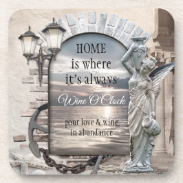 Klassiek Italiaans Onderzetter van nodulaire wijn