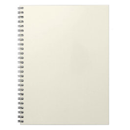 Klassiek Ivoor Effen Kleur Minimalistisch Notitieboek