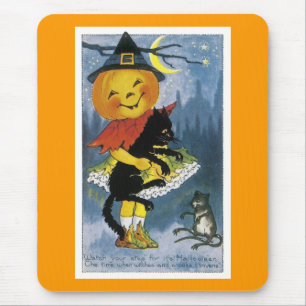 Klassiek Jack o' Lantern Kind Muismat