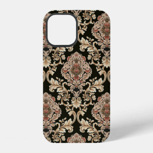 klassiek jacquard - patroon van de stuwdam met kad iPhone 12 hoesje