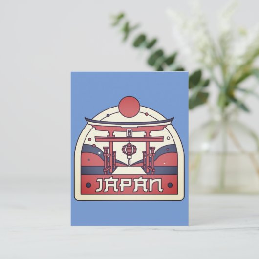 Klassiek Japan Briefkaart (Staand voorkant)