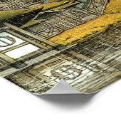 Klassiek japanestempelschilderij poster (Hoek)