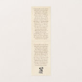 Klassiek  japans Tattoo bloeddraak Visitekaartje (Binnenkant ongevouwen)