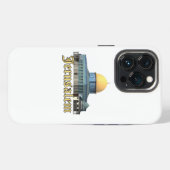 Klassiek Jeruzalem Koepel van de Rots Ontwerp iPhone Hoesje (Achterkant horizontaal)