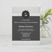 Klassiek Jubileum Kaart (Staand voorkant)