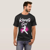 Klassiek Karate Karate Meisje T-shirt (Voorkant volledig)