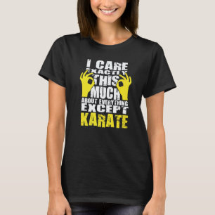 Klassiek Karate Karate Ontwerp T-shirt