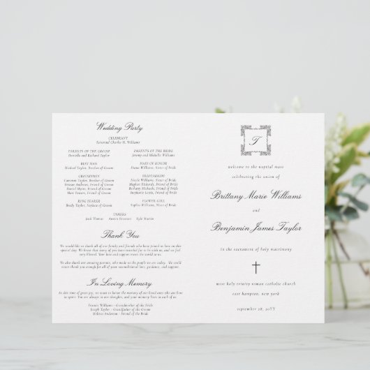 Klassiek-katholieke weduwenprogramma - Volledige m (Staand voorkant)