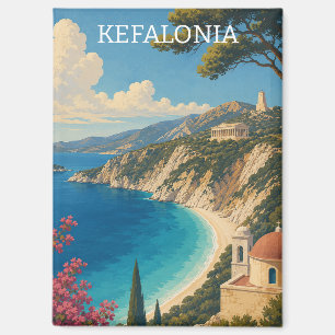 Klassiek Kefalonia Griekse Eiland Landschap Magneet