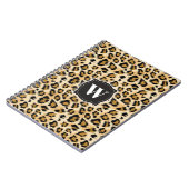 Klassiek keigerspatroon met aangepast monogram notitieboek (Linkerzijde)