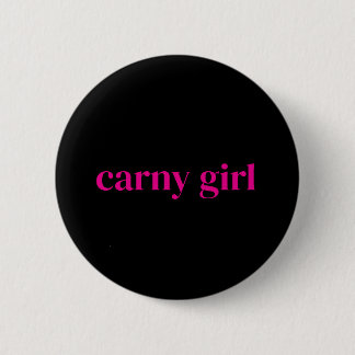 Klassiek Kermis Meisje Ronde Button 5,7 Cm