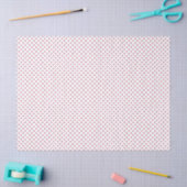Klassiek Kersenrood - Wit Tissuepapier (Craft)