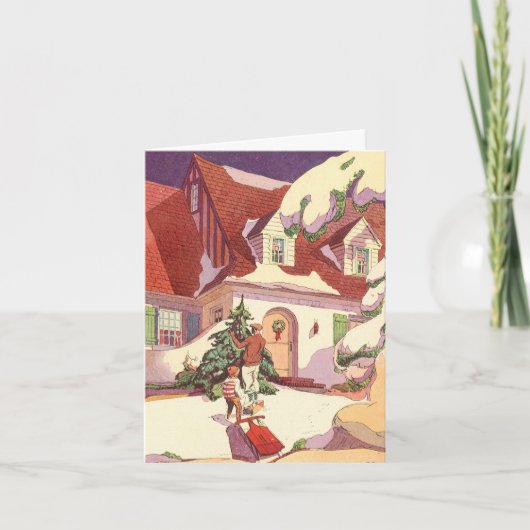 Klassiek Kerst Bedankt (Voorkant)