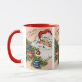 Klassiek Kerst- hallo! Jolly Sinterklaas Mok (Links)