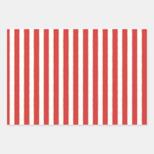 Klassiek kerst poinsettia inpakpapier (Voorkant 2)