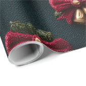 Klassiek kerstbelwikkelpapier | Elegant Ho Cadeaupapier (Rol Hoek)