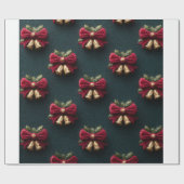 Klassiek kerstbelwikkelpapier | Elegant Ho Cadeaupapier (Vlak)