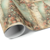 Klassiek kerstboom inpakpapier (Rol Hoek)