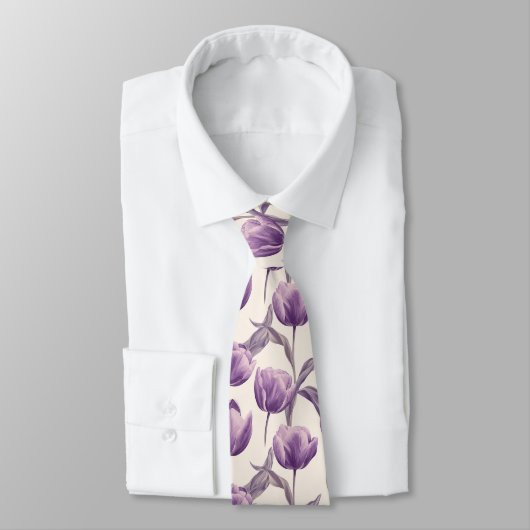 Klassiek Kerstcadeau voor hem Tulp Stropdas (Gebonden)