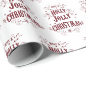 Klassiek Kerstfeest Cadeaupapier (Rol Hoek)