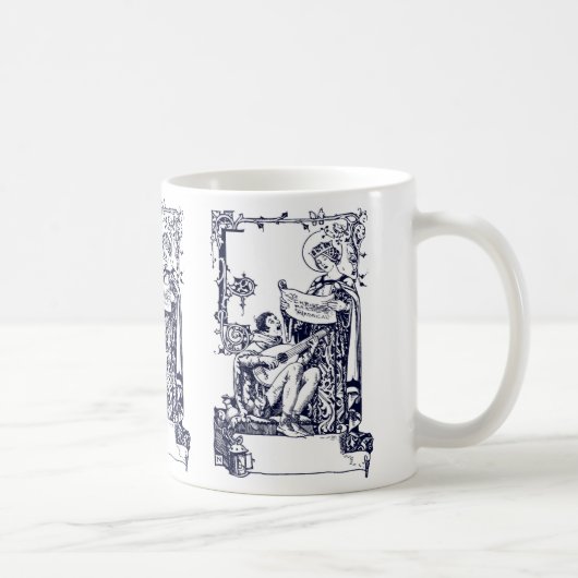 Klassiek Kerstlied uit het Madrigaal-tijdperk Koffiemok (Rechts)
