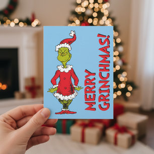 Klassiek  Kerstman Feestdagenkaart