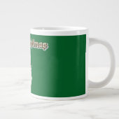 Klassiek Kerstmannetje Grote Koffiekop (Rechts)