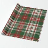 Klassiek Kerstmis Cadeaupapier (Uitgerold)