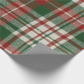 Klassiek Kerstmis Cadeaupapier (Hoek)