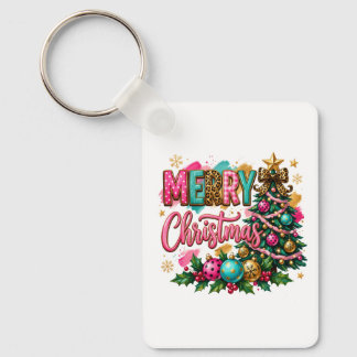 Klassiek Kerstmis Sleutelhanger