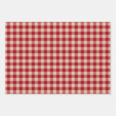 Klassiek Kerstmis Vintage Inpakpapier Vel (Voorkant 3)