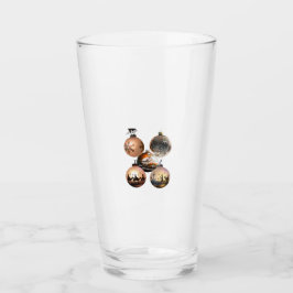 Klassiek kerstornament assortiment glas
