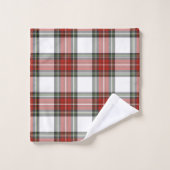 Klassiek kerstpatroon bad handdoek (Wasdoekje)