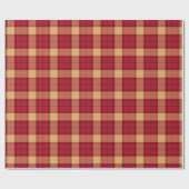 Klassiek Kerstpatroon Cadeaupapier (Vlak)
