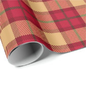 Klassiek Kerstpatroon Cadeaupapier (Rol Hoek)