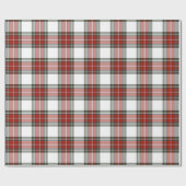 Klassiek kerstpatroon cadeaupapier (Vlak)