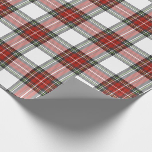 Klassiek kerstpatroon cadeaupapier (Hoek)