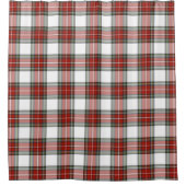 Klassiek kerstpatroon douchegordijn (Voorkant)