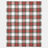 Klassiek kerstpatroon fleece deken (Voorkant)