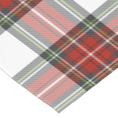 Klassiek kerstpatroon korte tafelloper (Hoek)