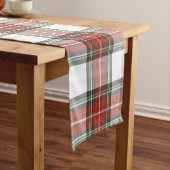 Klassiek kerstpatroon korte tafelloper (Voorbeeld)