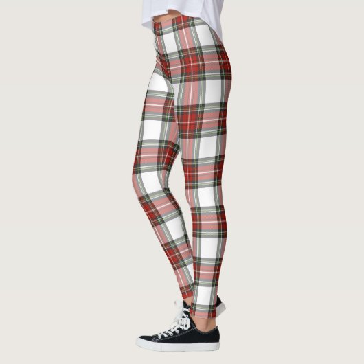Klassiek kerstpatroon leggings (Links)
