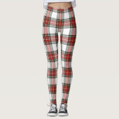 Klassiek kerstpatroon leggings (Voorkant)