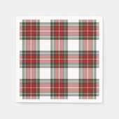 Klassiek kerstpatroon servet (Voorkant)