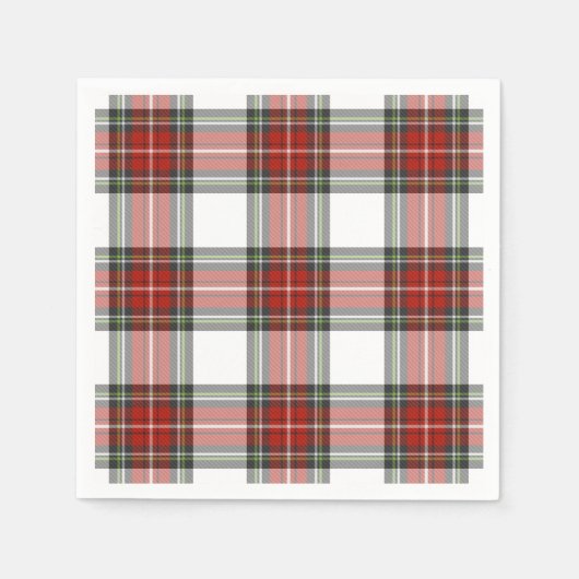 Klassiek kerstpatroon servet (Voorkant)