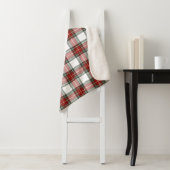 Klassiek kerstpatroon sherpa deken (In situ)