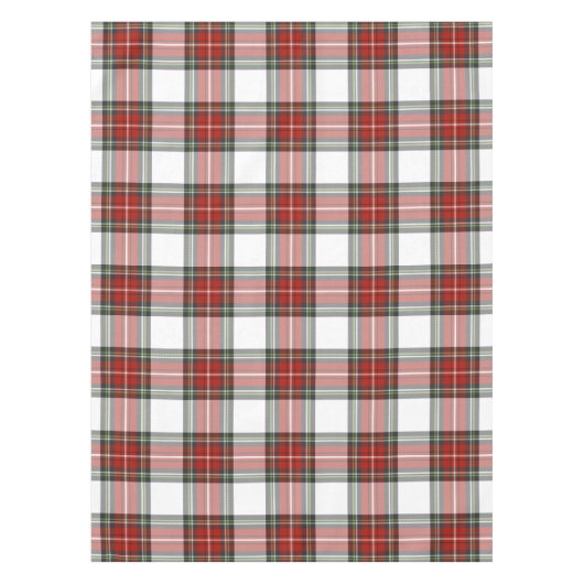 Klassiek kerstpatroon tafelkleed (Voorkant)