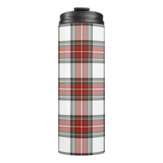 Klassiek kerstpatroon thermosbeker (Voorkant)